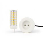 Bec LED G4 9W Corn Ceramica 220V – imaginea 2