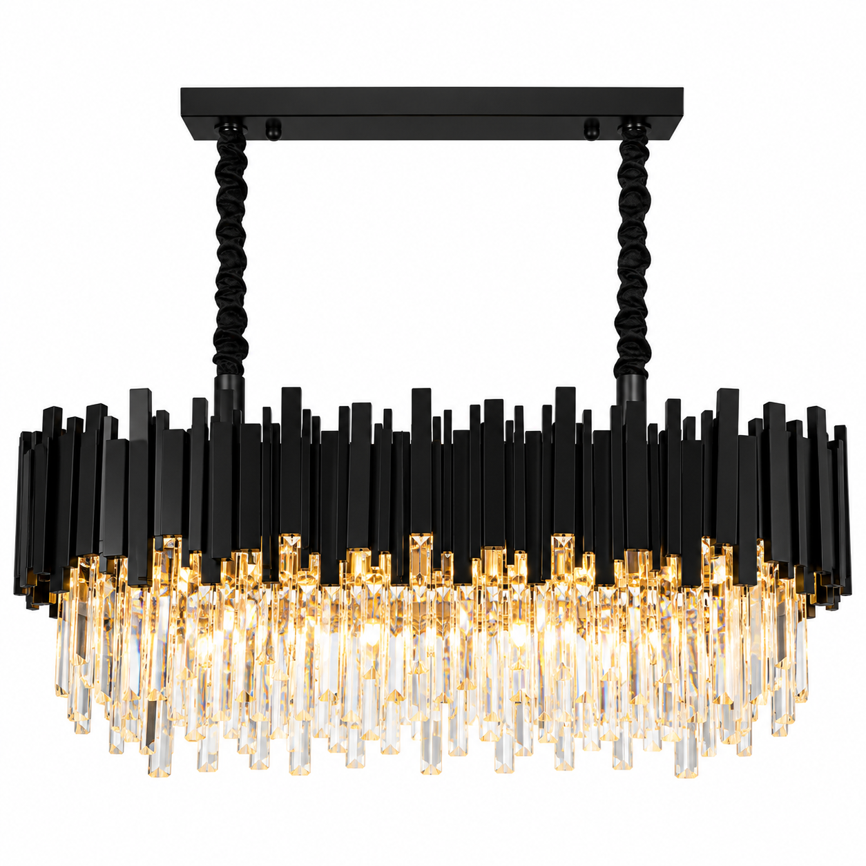 Candelabru 10 Socluri E14 Negru LZ6924-800x300 2 Candelabru 10 Socluri E14 Negru LZ6924-800x300 - imagine 2