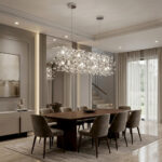 Candelabru 12 Socluri G9 Crom LZ2103 - imagine 3