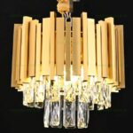 Candelabru 3 Socluri E27 Auriu LZ339-300 - imagine 2