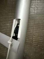 Catarg Aluminiu 2 Tronsoane cu Cordelina Interna 6M - imagine 3
