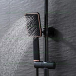 Coloana De Dus Negru LZ1737 - imagine 3
