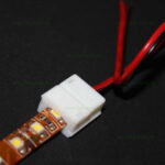 Conector Alimentare 2 Fire Banda LED 5050 12V Silicon - imagine 2