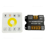 Controller Banda LED CCT 10A 120W cu Telecomanda de Perete
