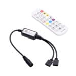 Controller Banda LED RGB 12A 144W WI-FI si Telecomanda RF 2 Iesiri