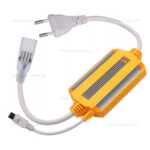 Controller Banda LED RGB 220V 1500W IR IP65 Telecomanda Ovala - imagine 2