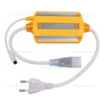 Controller Banda LED RGB 220V 1500W IR IP65 Telecomanda Ovala - imagine 3