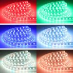 Controller Banda LED RGB 220V 750W Bluetooth Telecomanda IR Alba - imagine 5