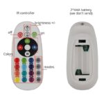 Controller Banda LED RGB 220V 1500W IR IP65 Telecomanda Ovala - imagine 4