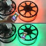 Controller Banda LED RGB 220V 750W Bluetooth Telecomanda IR Alba - imagine 4