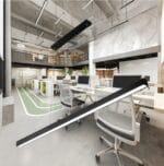 Corp Iluminat LED 30W Negru 120cm Suspendat CCT - imagine 6