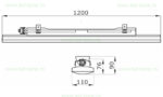 Corp Iluminat LED 40W 120cm IP66 PROFI - imagine 4