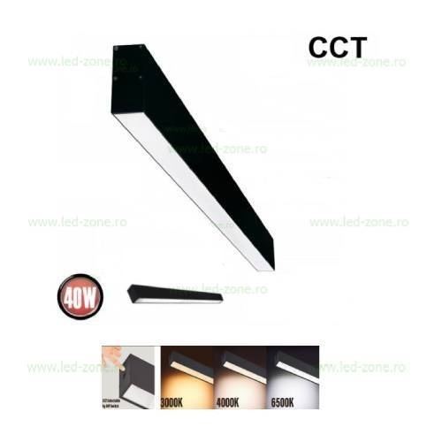 Corp Iluminat LED 40W 120cm Suspendat INNOVA3 CCT