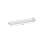 Corp Iluminat LED 45W Negru 120cm CCT - imagine 3