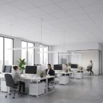 Corp Iluminat LED 55W Alb 118cm Suspendat OFFICE - imagine 3