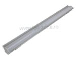 Corp Iluminat LED 100W 120cm Clar Aluminiu - imagine 4