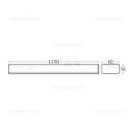 Corp Iluminat LED CCT 36W 120cm Senzor Miscare Microwave IP40 - imagine 8