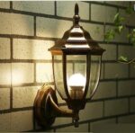 Felinar Iluminat Exterior Perete LZ215 Bronz - imagine 2