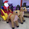 Figurina Gonflabila Sanie cu Reni 2.4m 2 Figurina Gonflabila Sanie cu Reni 2.4m - imagine 2