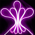 Furtun LED Neon Flex Slim Violet 220V