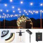 Ghirlanda LED Gradina Solara 6.5M 10 Becuri