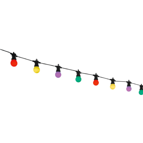 Ghirlanda LED 6M cu 20 de Becuri RGB CAMPANAS Ghirlanda LED 6M cu 20 de Becuri RGB CAMPANAS - imagine 1