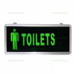 Indicator LED Toaleta Barbati 1 Fata