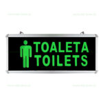 Indicator LED Toaleta - Toilets Barbati 2 Fete