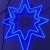 Instalatie LED Exterior Neonflex Stea Mare 90cm LZ9714 3 Instalatie LED Exterior Neonflex Stea Mare 90cm LZ9714 - imagine 3