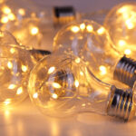 Instalatie LED Ghirlanda 10 Becuri A60 Clar Diverse Culori - imagine 2