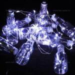 Instalatie LED Ghirlanda 10 Sticlute Diverse Culori - imagine 2