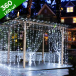 Perdea Luminoasă 8x1m Multicolor