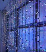 Instalatie LED Perdea Turturi 3x3m Exterior - imagine 2