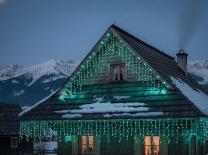 Perdea Luminoasă 5x0,7m Alb