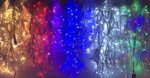 Instalatie LED Perdea Turturi 8x0.5m Exterior Fir Gros Alb Cauciucat - imagine 5