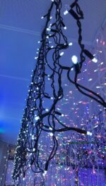 Instalatie LED Perdea Turturi 8x1m Exterior Flash - imagine 4