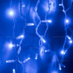 Instalatie LED Perdea Turturi Flash 3x1m 120 LED 5mm Fir Alb - imagine 3