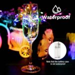 Instalatie Pom 30 Miniled-uri 1 Fir Cupru 3m cu Baterii AAA - imagine 7