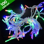 Instalație Brad 100 LED Alb Fir Alb