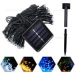 Instalatie Pom Craciun 300 LED-uri Solara 30M LZ-6050 - imagine 2