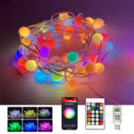 Instalație Crăciun 50 LED Multicolor
