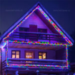 Instalatie Pom Craciun 100 LED-uri Exterior Diverse Culori 10m - imagine 2