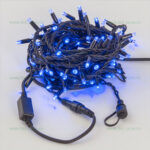 Instalatie Pom Craciun 100 LED-uri Exterior Fir Cauciucat IP44 - imagine 2