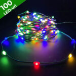 Instalație Brad 100 LED Verde Fir Verde