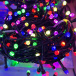 Instalatie Pom Craciun 200 LED-uri Exterior Fir Negru Cauciucat LZ5836 - imagine 2