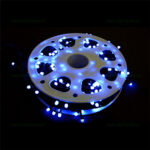 Instalatie Pom Craciun 1000 LED-uri 8mm Diverse Culori Fir Negru - imagine 5