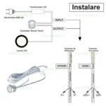 Intrerupator LED cu Senzor Tactil si Variator 5A 12V-24V - imagine 5