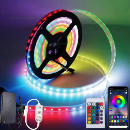 Kit Bandă LED Multicolor 5050