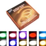 Kit Banda LED COB 220V Slim Silicon Mat Autoadeziva 5m
