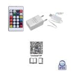 Kit Banda LED RGB 5V Digitala USB WIFI Telecomanda Rola 10m FAIRY-10 - imagine 5